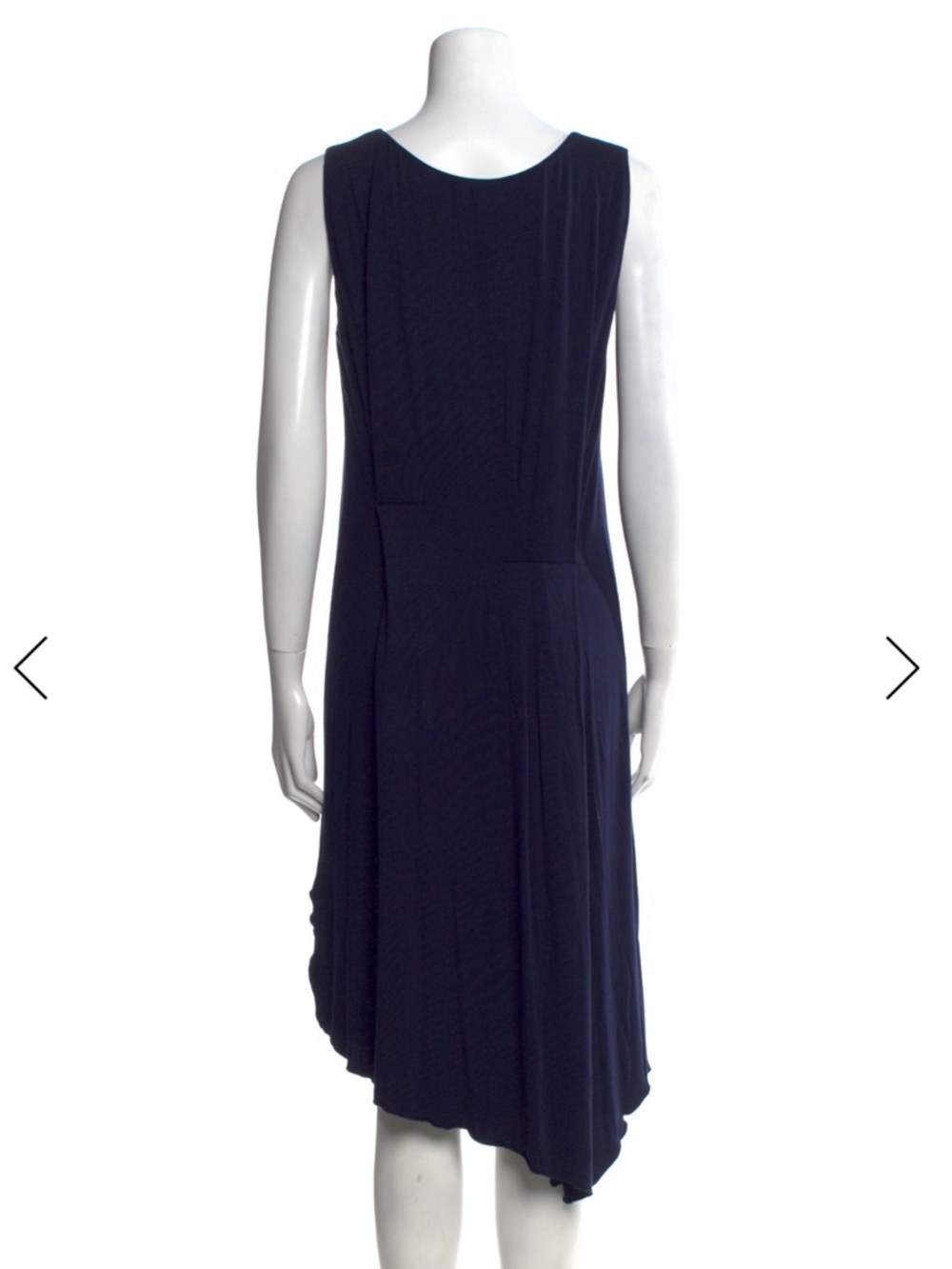 NWT Kinross Cashmere navy women’s dress dusk soft flowy comfortable - Picture 4 of 7